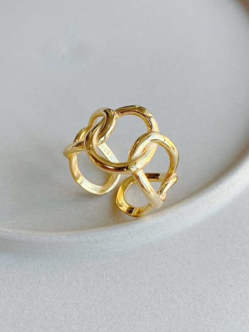 Gold Chain Link Ring