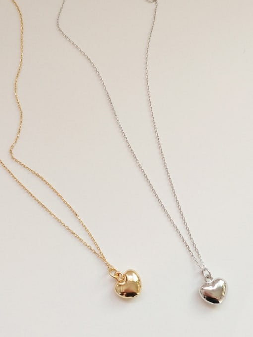 Gold Pure Heart Necklace