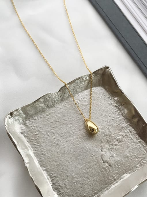 18K Gold Plated Water Drop Necklace