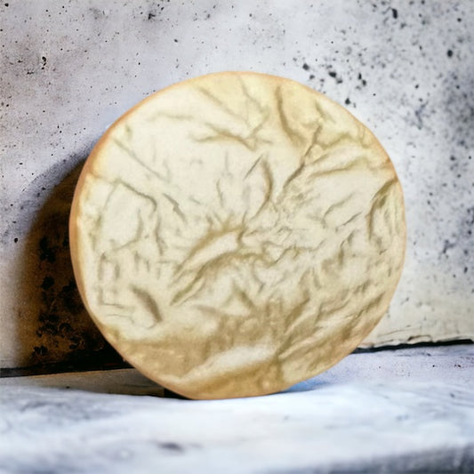 22K Gold Circle Abstract Statement Ring