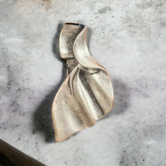 925 Silver Slash Antique Statement Earrings